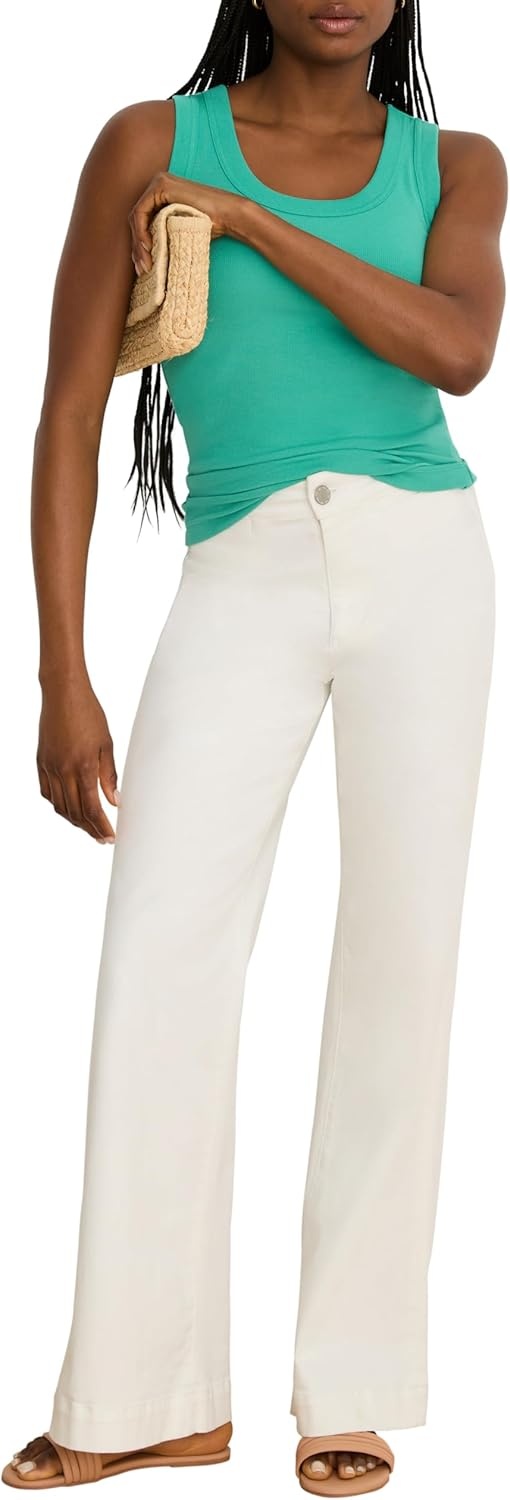 image:imageNICZOE Perfect Knit Rib Scoop TankEmerald