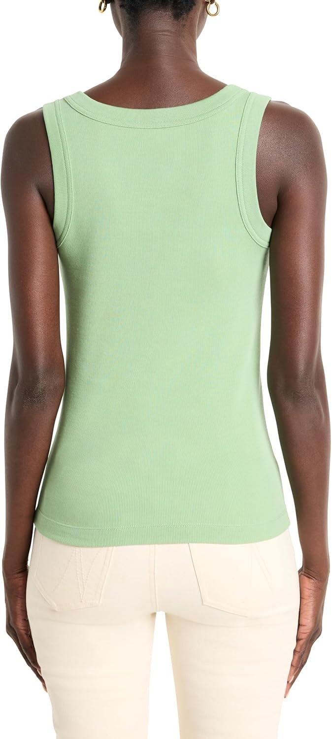 image:imageNICZOE Perfect Knit Rib Scoop TankHappy Apple