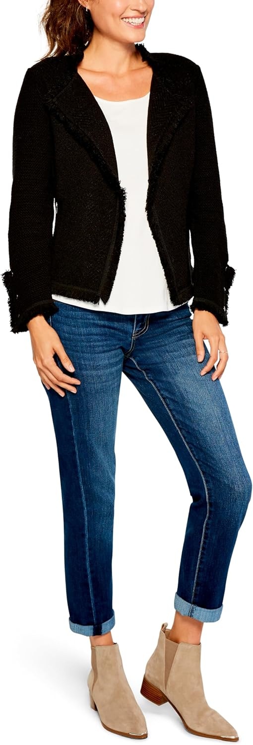 image:imageNICZoe Womens Shirt Tail Perfect TankPaper White