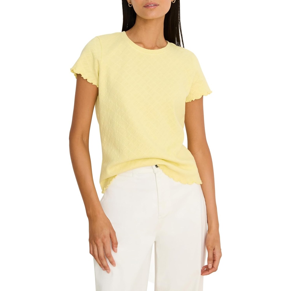image:imageNICZOE Lace Knit TShirtChamomile
