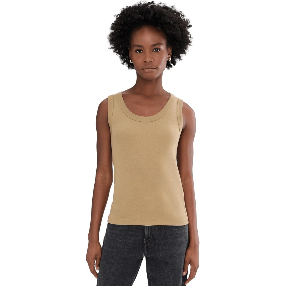 image:imageNICZOE Perfect Knit Rib Scoop TankJute