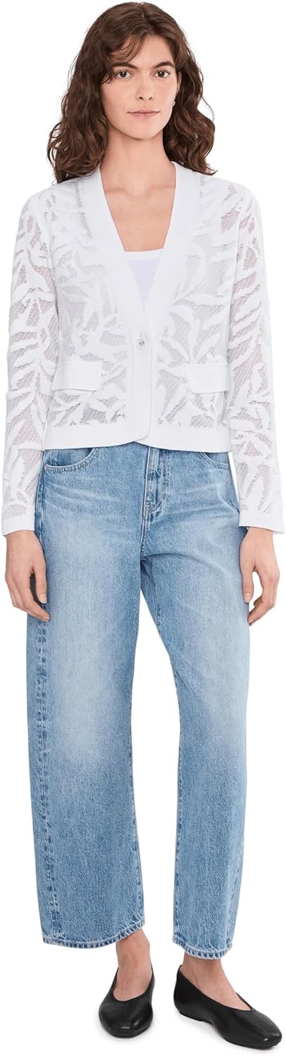 image:imageNICZOE Garden Lace JacketPaper White