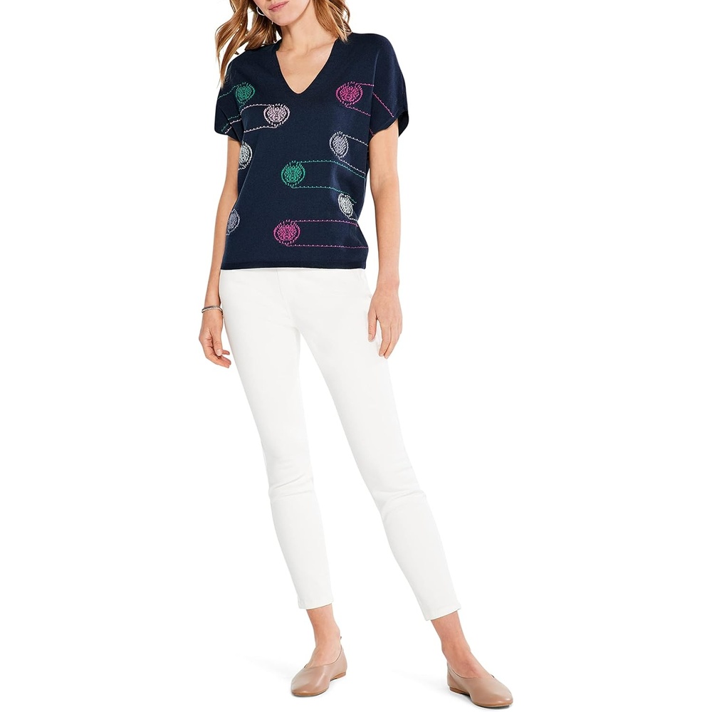 image:imageNICZOE Color Spun SweaterIndigo Multi