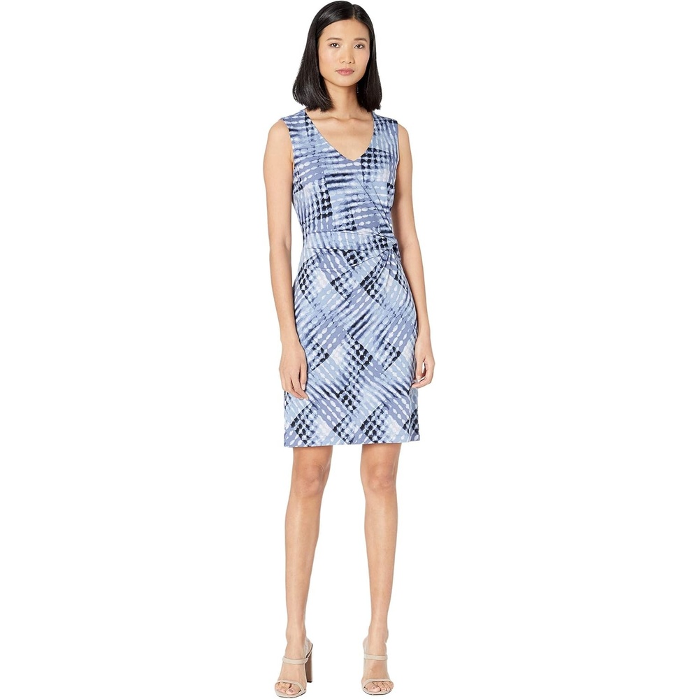 image:imageNICZOE Crossover Twist DressBlue Multi