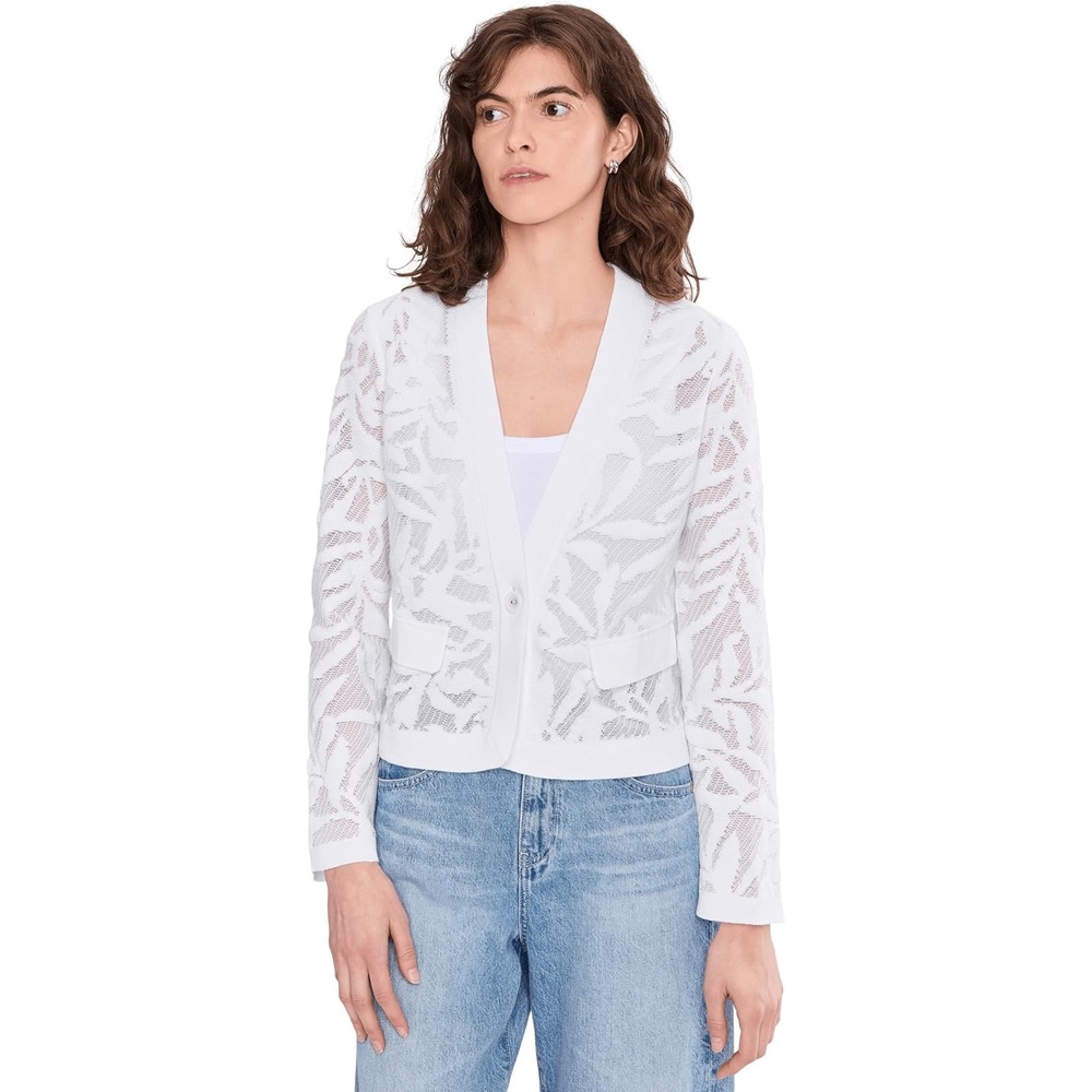 image:imageNICZOE Garden Lace JacketPaper White