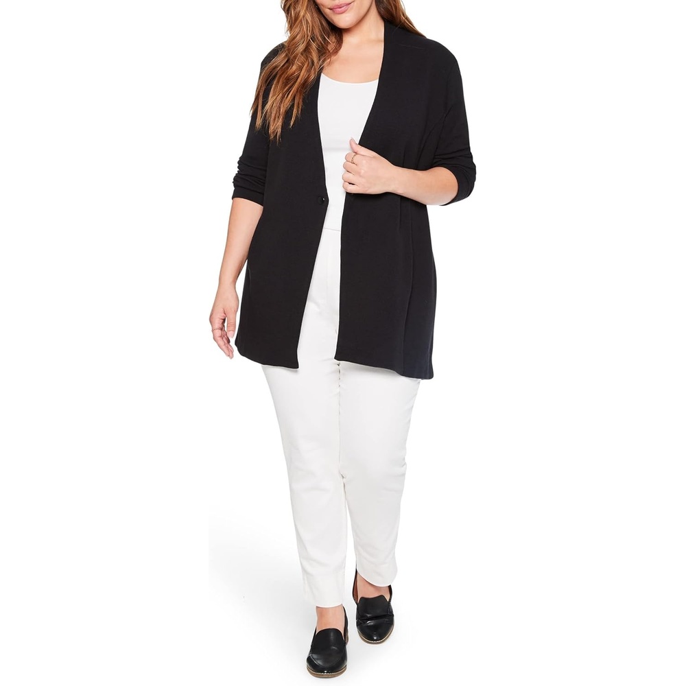 image:imageNICZOE Plus Size Grace Knit JacketBlack Onyx