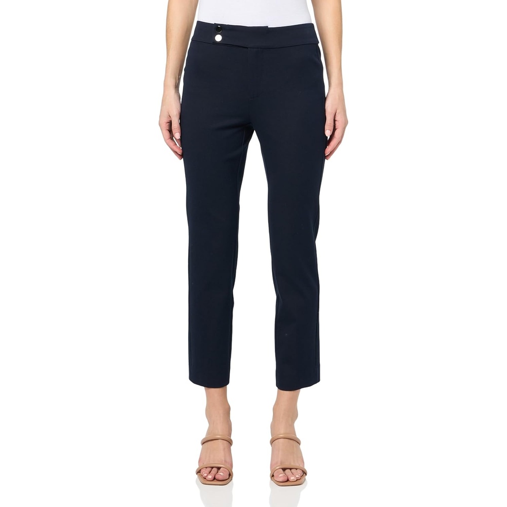image:imageNICZoe Womens 28 Straight Leg Plaza PantDark Indigo